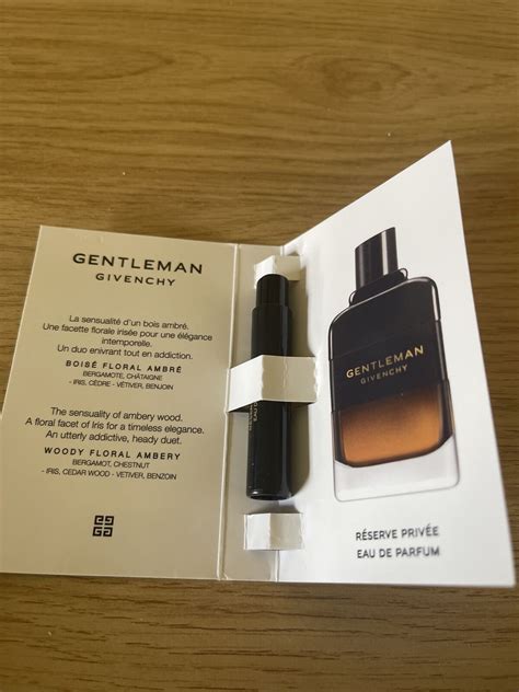 givenchy gentlemam|gentleman givenchy sample.